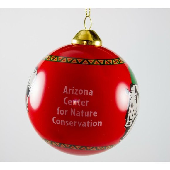Phoenix Zoo Southern White Rhino Ball Ornament AZ Center for Nature Conservation - Picture 4 of 7